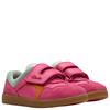 CLARKS GIRLS STRAP TRAINER - HOT PINK